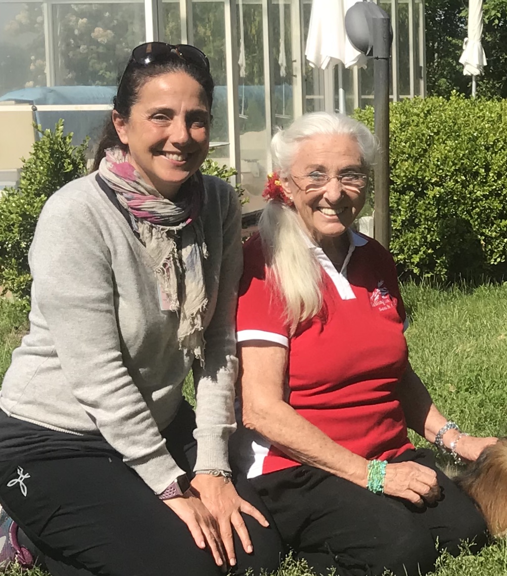 Io e Linda Tellington Jones Io e Linda Tellington Jones